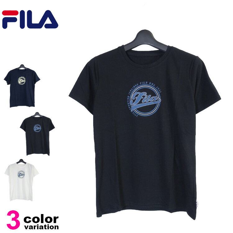 FILA フィラ Tシャツ レディース フィットネスウェア スポーツウェア トレーニングシャツ ランニング ジョギング ジム フィットネス UV対策 ドライ フィット (3色) [412-694] 【あす楽対応】 【メール便対応】