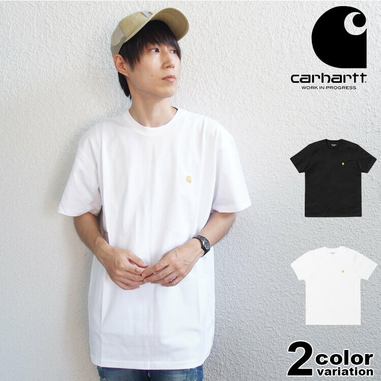 カーハート Tシャツ メンズ Carhartt WIP Tシャツ S/S CHASE TEE EUモデル [I026391] 【carhartt tシャツ カーハート ワークイン プログレス メンズ トップス 大きいサイズ 】【あす楽対応】 【メール便対応】