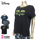 Disney (ディズニー) Tシャツ ミッキー レディース フィットネスウェア スポーツウェア トレーニングシャツ ランニング ジョギング ジム フィットネス...