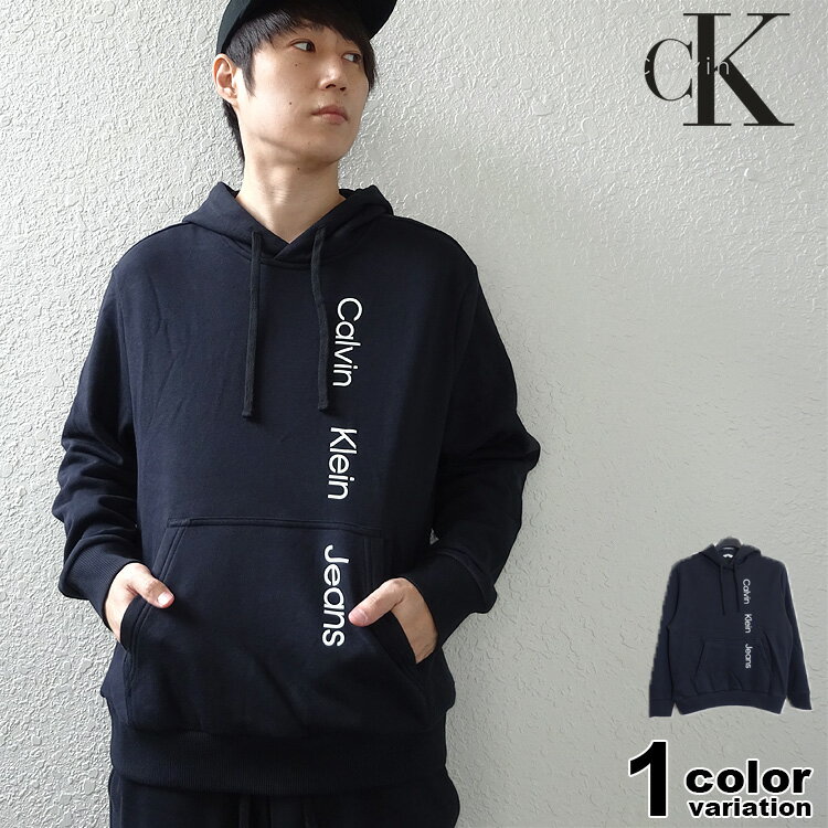 カルバン・クライン パーカー（メンズ） カルバンクライン パーカー プルオーバー スウェット Calvin Klein GRAPHIC FLEECE メンズ (calvin klein トップス 40CM807) 【あす楽対応】