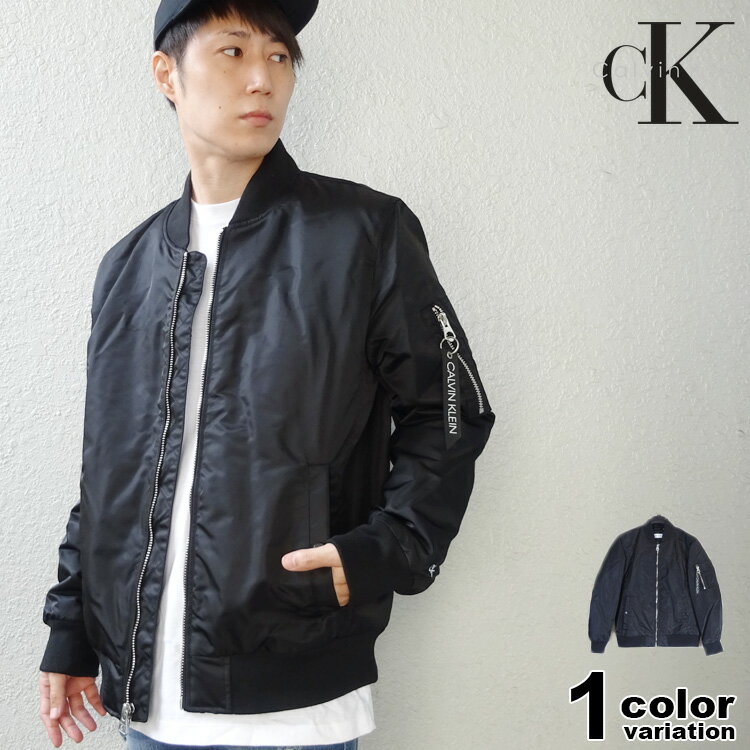 Calvin Klein カルバンクライン MA-1 ジャケット MA-1 Bomber Jacket USモデル 大きいサイズ メンズ (calvin klein ジャケット ボンバージャケット アウター CM154122) 