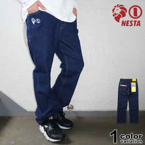 ネスタブランド NESTA BRAND デニムパンツ ジーンズ ワンウォッシュ ストレッチ ストレート デニム 213NB1814 (nesta brand メンズ デニム パンツ ジーンズ ) 【あす楽対応】