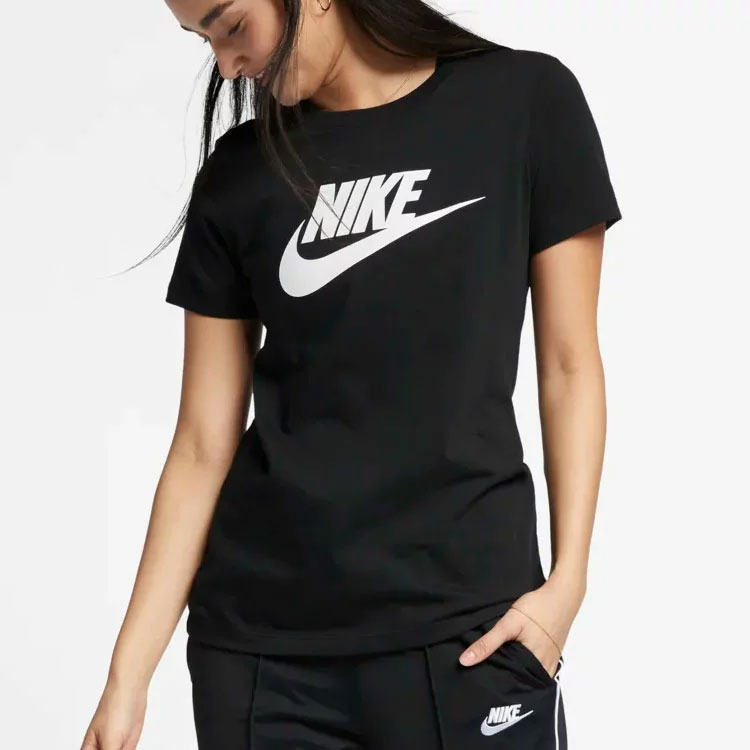 ナイキ NIKE Tシャツ 半袖 エッセンシャル アイコン フューチュラ Tシャツ レディース (nike tシャツ トップス ロゴt トレーニング フィットネス BV6170) 【あす楽対応】 【メール便対応】