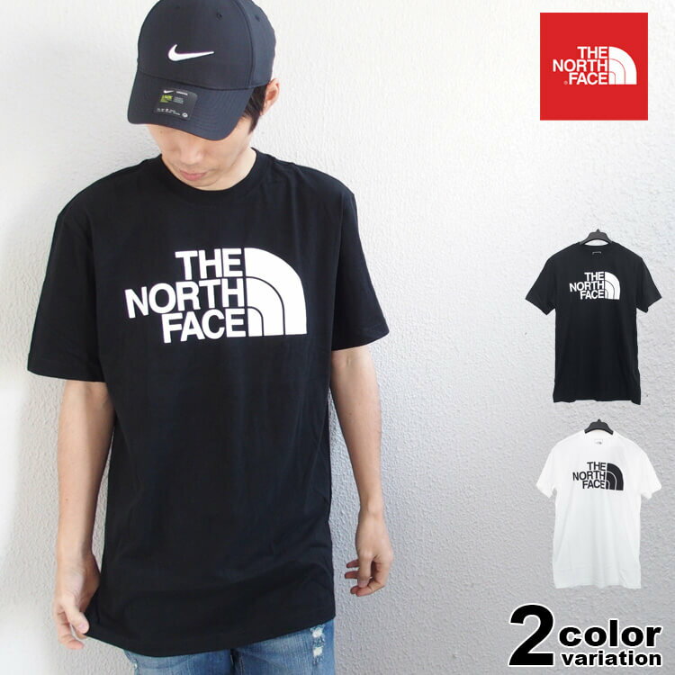 ノースフェイス THE NORTH FACE Tシャツ S/S HALF DOME TEE ロゴ T ホワイト ブラック アウトドア 半袖 north face NF0A46ZR 