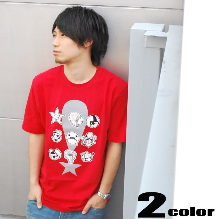 PLAY CLOTHS(プレイクロース)S/SプリントTシャツ/複数ロゴ(2色) 