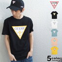 ゲス ペアTシャツ ゲス GUESS Tシャツ 半袖 メンズ レディース TRIANGLE LOGO TEE (guess tシャツ トライアングル ロゴ T-SHIRTS カットソー トップス MJ2K9415) 【あす楽対応】 【メール便対応】