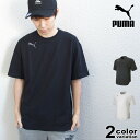 PUMA プーマ 半袖 Tシャツ FTBLNXT HYBRID SS ロゴ Tシャツ (puma tシャツ コットン ブラック 657034)  