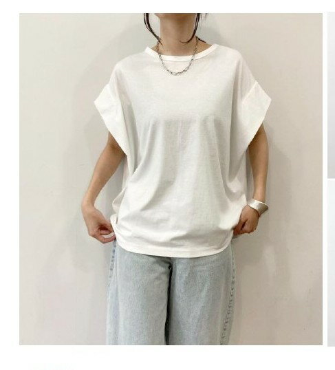Rakuten - ★即納★【sirodelabonte】タックスリーブ Tシャツ　R613217