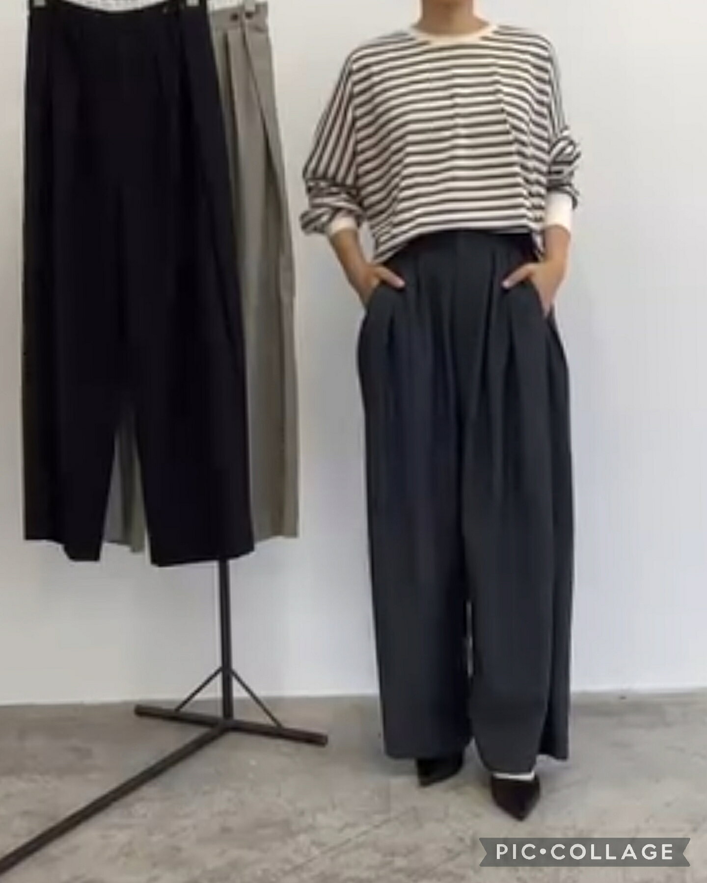 Rakuten - ★即納★【ESPEYRAC】3タックワイドパンツ