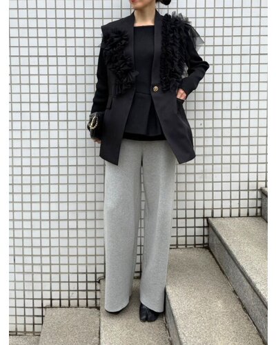Rakuten - 【Mewl】スウェットライクニットパンツ[M261-33026]