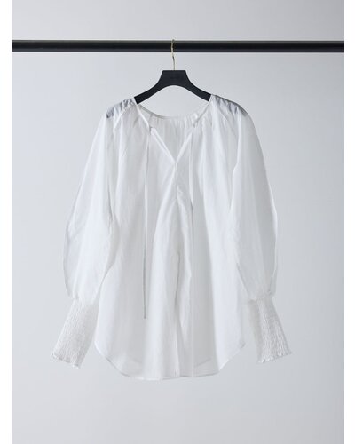 Rakuten - 【Mewl】シャーリングカフスチュニックシャツ[M261-13006]
