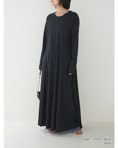 Rakuten - 【YENN】SLUB FLARE DRESS[Y254-51135]