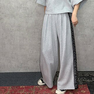 Rakuten - 【TRANOI.】TORA race line wide pants 26-0162