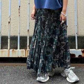 楽天市場】プリーツスカート カモフラの通販