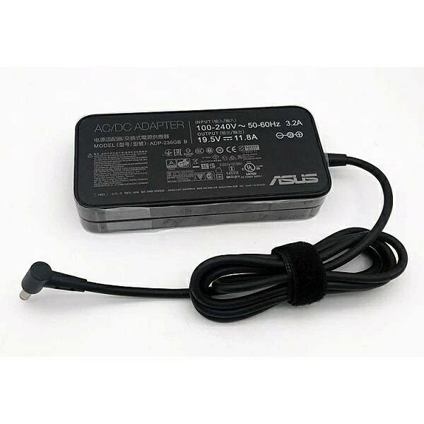 商品詳細 型番 ADP-230GB B Model Number - AD230-00E コネクタ 6.0mmФ3.7mmФ（ピンあり） 入力 AC100-240V ~ 50-60Hz 3.2A 出力 19.5V 11.8A 230W 互換対応型 ADP-180UB B,ADP-230EB T, ADP-230GB B, 対応機種 FA506IV, G512LW, G512LWS, G515GV GU502GU, GU502GV, GU502GW, GU502LU, MINI PC VIVO PC GR8II, MINI PC VIVO PC GR8II6, ProArt StudioBook 15 H500GV ROG Strix G-G731GU ROG Strix G531GD, G531GT,G531GU,G531GV,G531GW, ROG Strix G731GU,G731GV,G731GW ROG Strix GL503VS, GL504GS, 保証 1年間の製品保証（お渡し日より） ご注意 ※ご購入の際は必ずアンペア・ボルトを確認し、手元のACアダプターとよく比べて、間違えなく注文くださいませ。 ※バルク品のため、元箱や取説、品質保証カードなどはございません。 ※製品更新により、生産ロットが、標識若干違う場合がございます。 以上、予めご了承くださいませ。商品詳細 型番 ADP-230GB B Model Number - AD230-00E コネクタ 6.0mmФ3.7mmФ（ピンあり） 入力 AC100-240V ~ 50-60Hz 3.2A 出力 19.5V 11.8A 230W 互換対応型 ADP-180UB B,ADP-230EB T, ADP-230GB B, 対応機種 FA506IV, G512LW, G512LWS, G515GV GU502GU, GU502GV, GU502GW, GU502LU, MINI PC VIVO PC GR8II, MINI PC VIVO PC GR8II6, ProArt StudioBook 15 H500GV ROG Strix G-G731GU ROG Strix G531GD, G531GT,G531GU,G531GV,G531GW, ROG Strix G731GU,G731GV,G731GW ROG Strix GL503VS, GL504GS, 保証 1年間の製品保証（お渡し日より） ご注意 ※ご購入の際は必ずアンペア・ボルトを確認し、手元のACアダプターとよく比べて、間違えなく注文くださいませ。 ※バルク品のため、元箱や取説、品質保証カードなどはございません。 ※製品更新により、生産ロットが、標識若干違う場合がございます。 以上、予めご了承くださいませ。