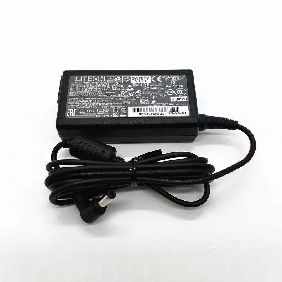 【PSE認証済み】純正新品 LITEON PA-1650-90 19V 3.42A 65W 対応プラグサイズ：外径5.5mm内径2.5mm