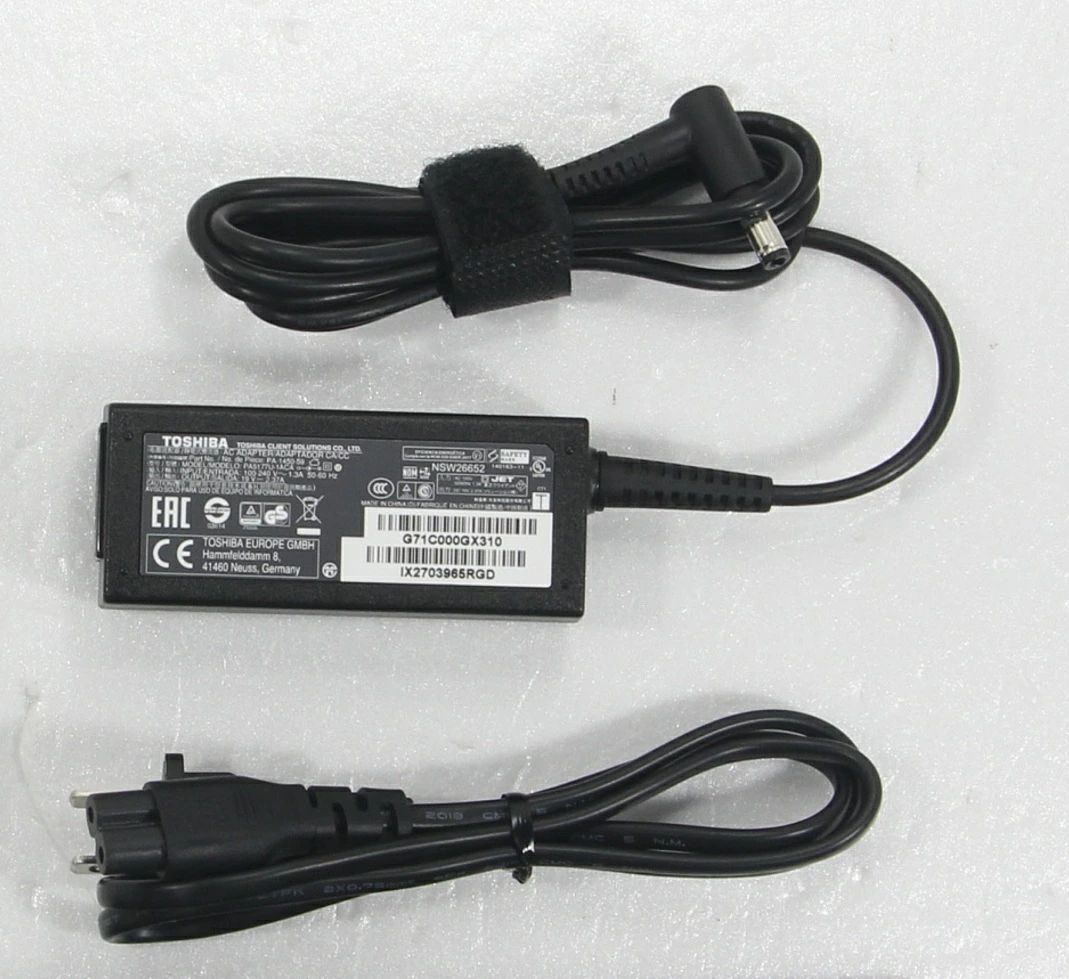 【PSE認証済み】純正新品 東芝ダイナブック用 45W ACアダプタ G71C000GX310 電源ケーブル付属