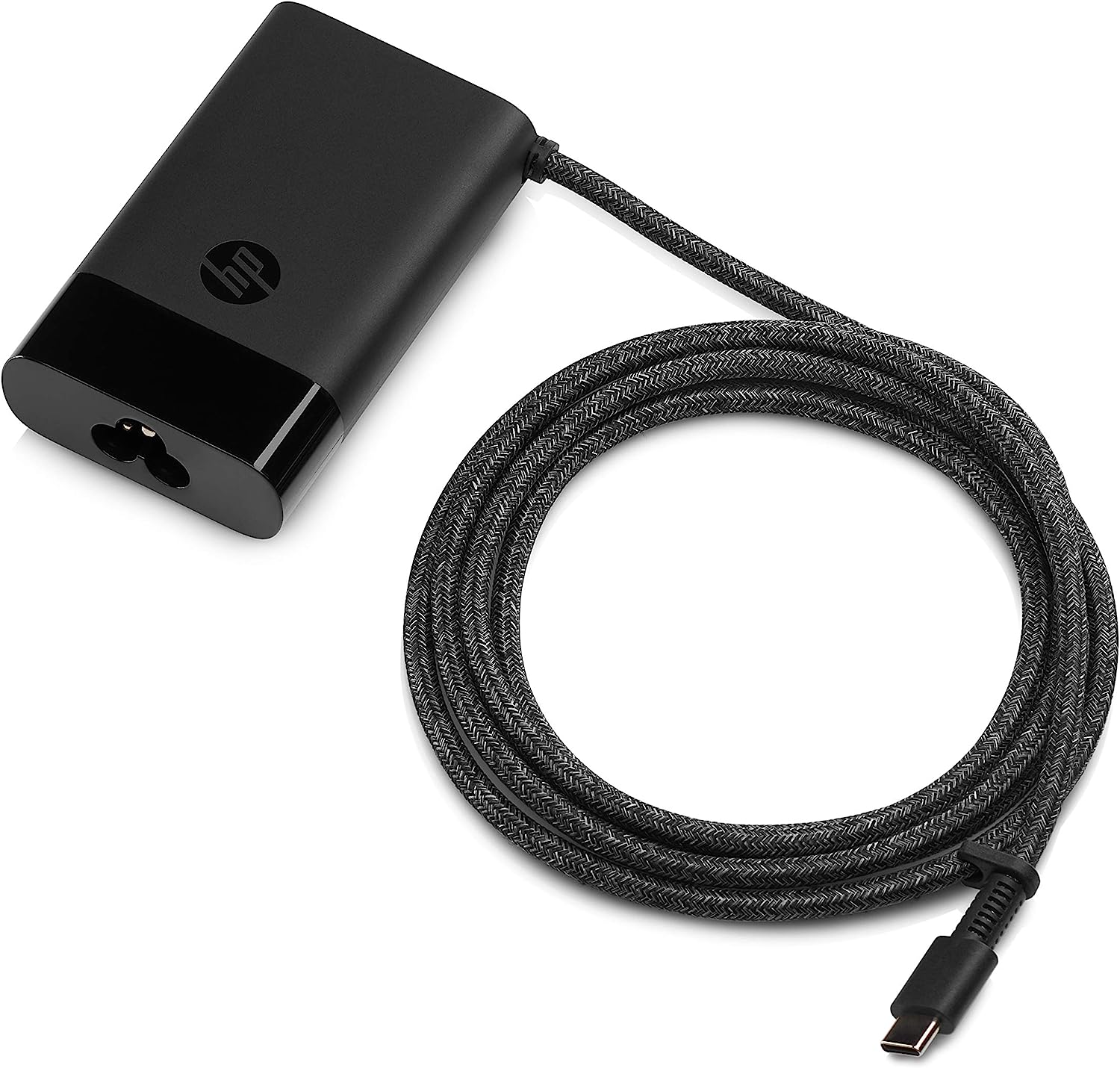 【PSE認証済み】純正新品 HP 65W USB-C ラップトップチャージャー ACアダプター 型番:TPN-AA08 M52944-004 電源ケーブル付属