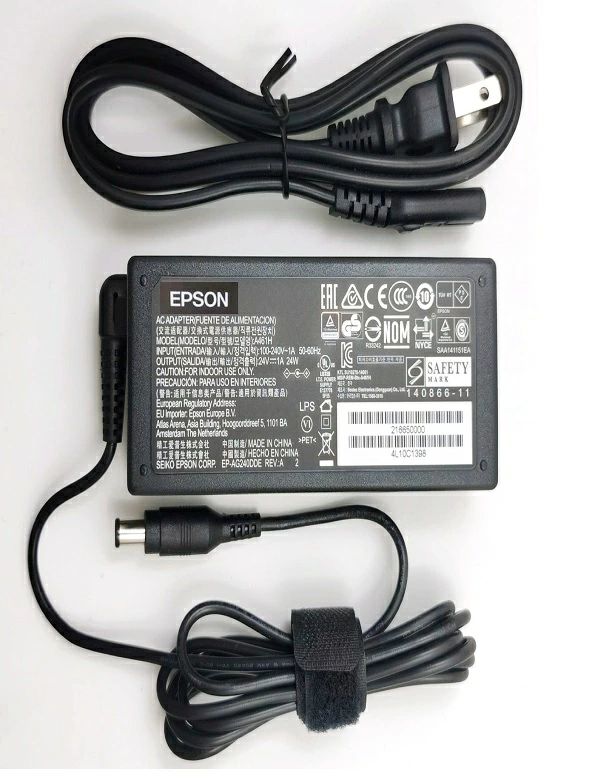 【PSE認証済み】純正新品 EPSON プリンター用ACアダプター A461H EP-AG240DDE 20V 1A 24W 互換品番：A2..