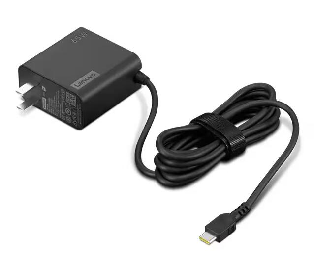 Lenovo 65W USB Type-C ウオール ACアダプター 4X21L54608 ADLX65UCGU2A