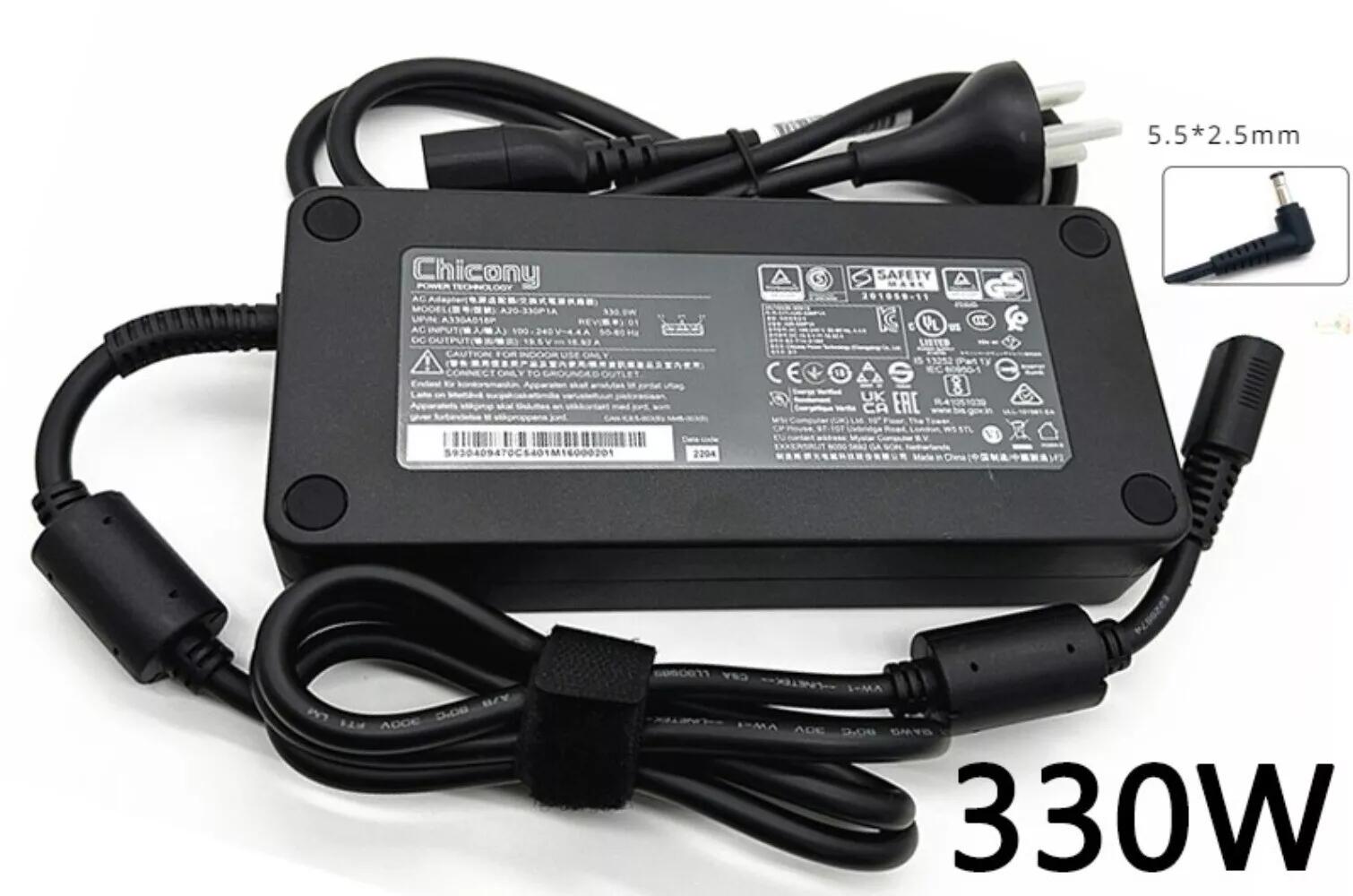 純正新品 Chicony A20-330P1A 19.5V 16.92A 330W AC電源アダプター