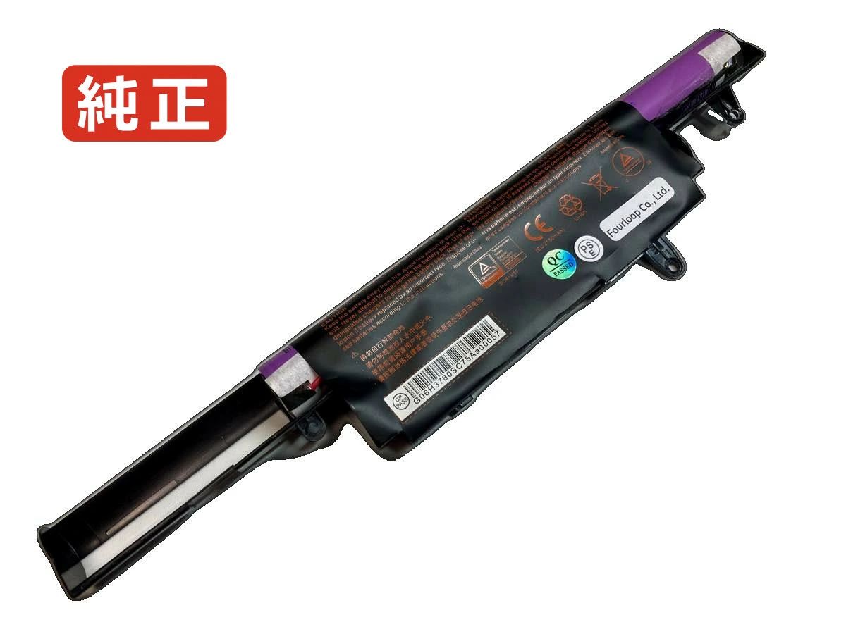 【純正】W940s series 11.1V 24Wh clevo ノート PC ノートパソコン 純正 バッテリー 電池