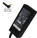 【PSE認証済み】新品 Acer Gateway対応 A11-065N1A CPA09-A065N1対応 65W AC/DC電源アダプター 充電器 代用ACアダプター コネクタ口径:5.5mm*1.7mm 電源ケーブル付属