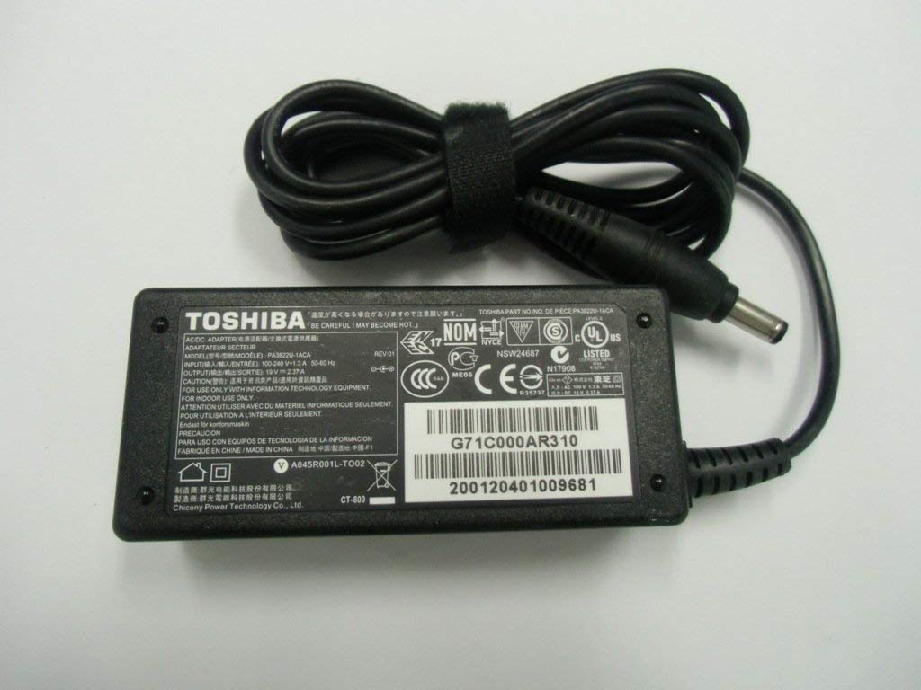 【PSE認証済み】【中古】東芝 45W ACアダプターPAACA035 PAACA037 PAACA042 PAACA036 PAACA046対応 19V 2.37A