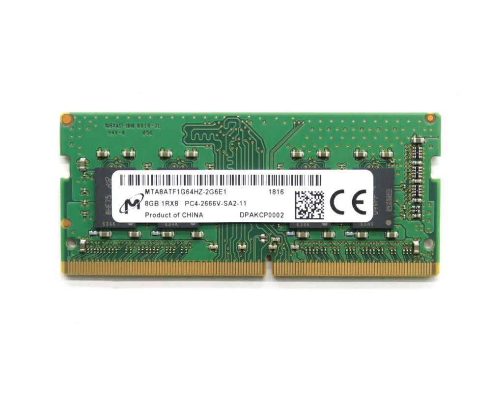 Micron社製 PC用メモリ PC4-2666V 8GB × 43枚セット Amazon | Crucial(Micron製) デスクトップPC用メモリ PC4-17000(DDR4