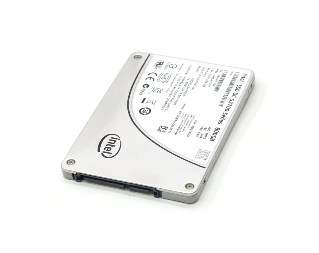 intel SSDSC2BA800G4 800GB MLC 2.5インチ SATA 使用時間 33611時間 【中古】【20210713】