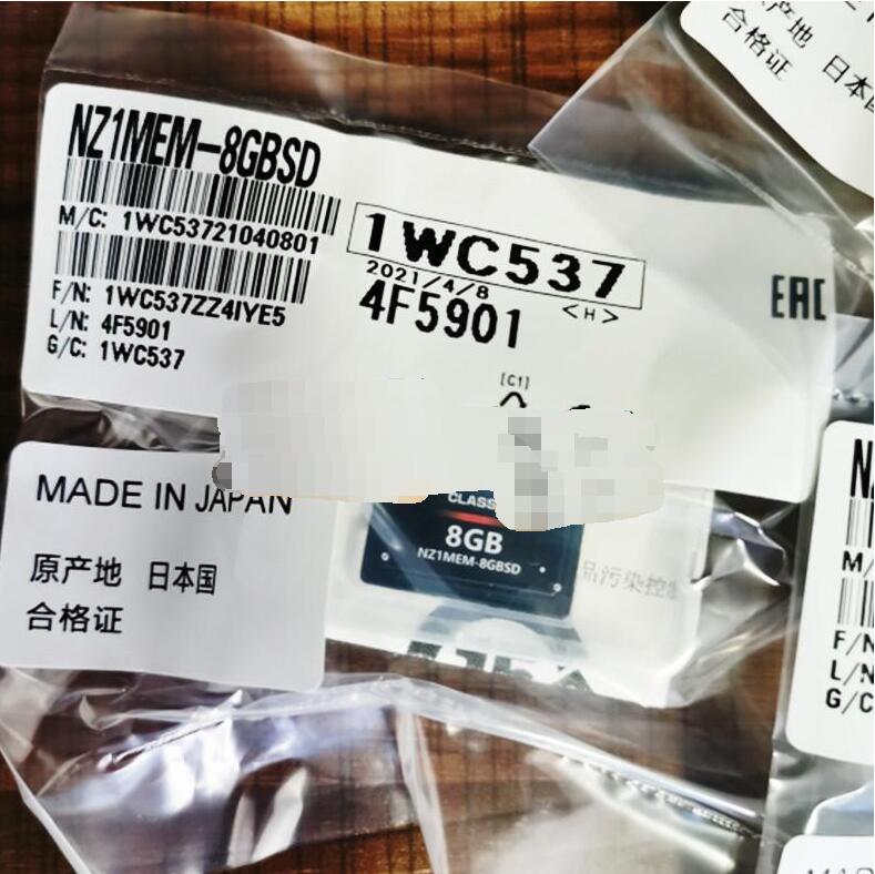 【新品 適格請求書発行可】MITSUBISHI三菱電機 NZ1MEM-8GBSD 用SDメモリーカード【6ヶ月保証】