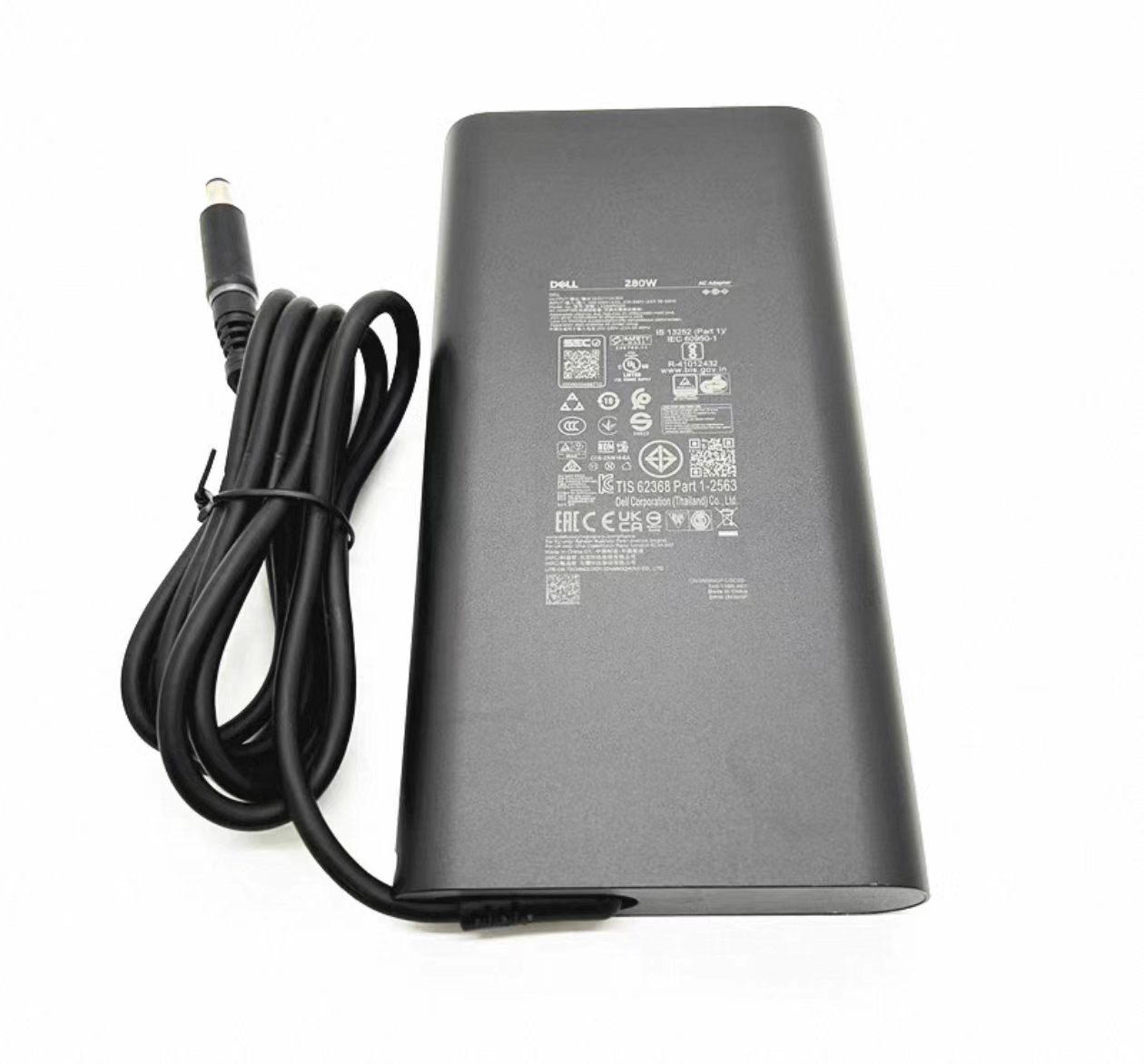 純正新品 DELLエイリアンX16280W電源アダプタ195V14.36A充電器 丸ピン 外径：7.4mm　内径： 5.0mm センター