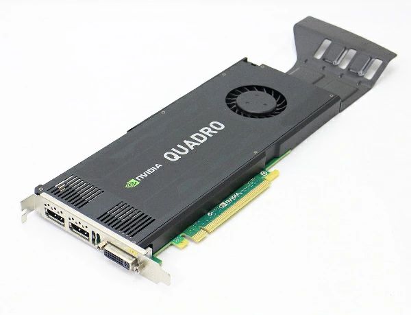 nVidia Quadro K4000 ビデオメモリ 3GB PCI-Express16x専用 【中古】【20170421】