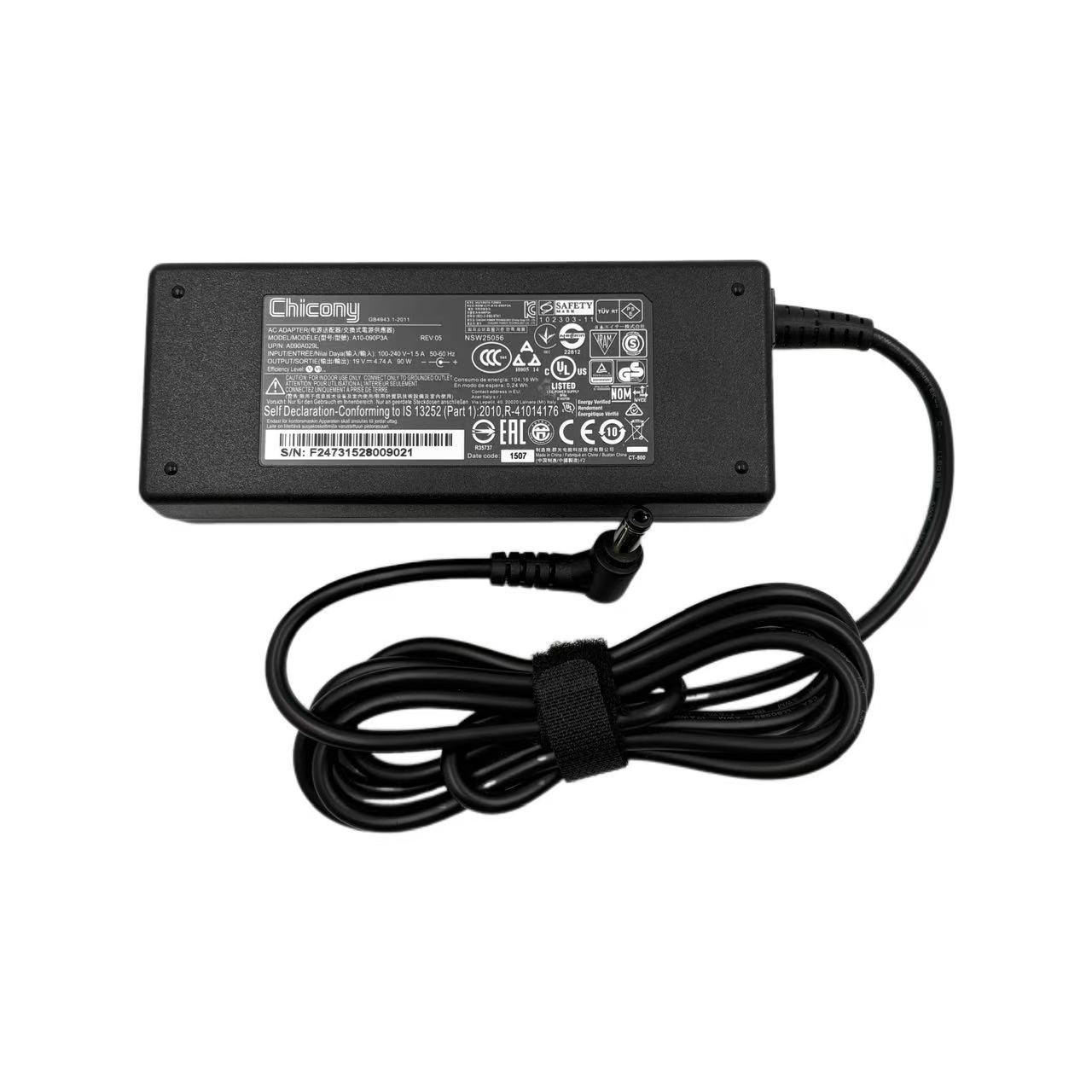 純正新品 Chicony A10-090P3A A16-090P1A 19V 4.74A 電源アダプタ 90W CLEVO ノート PC マウスコンピューターPC ユニットコム m-Book 対応ACアダプター