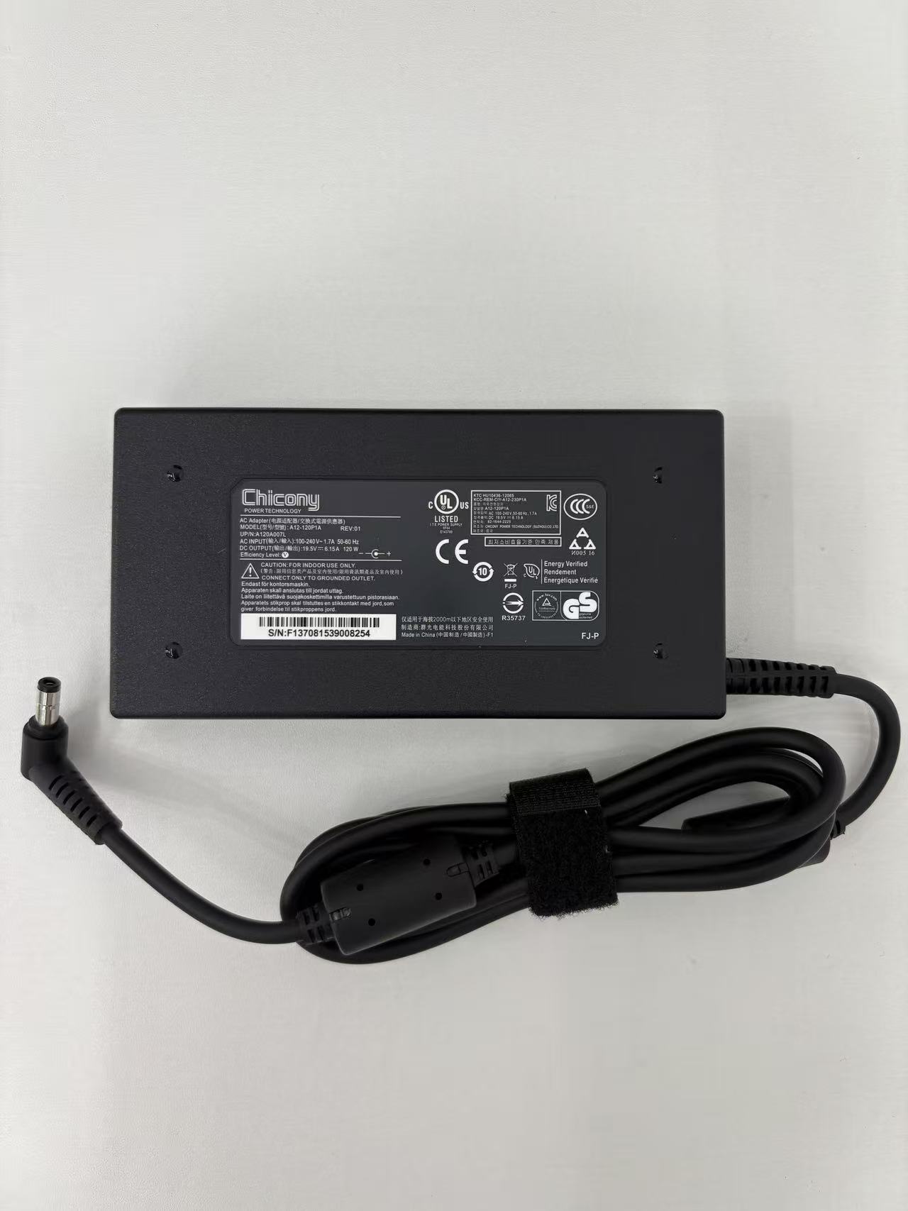 純正新品 Chicony A12-120P1A ACアダプター 19.5V 6.15A 電源アダプタ DELTA ADP-120MH D 互換対応