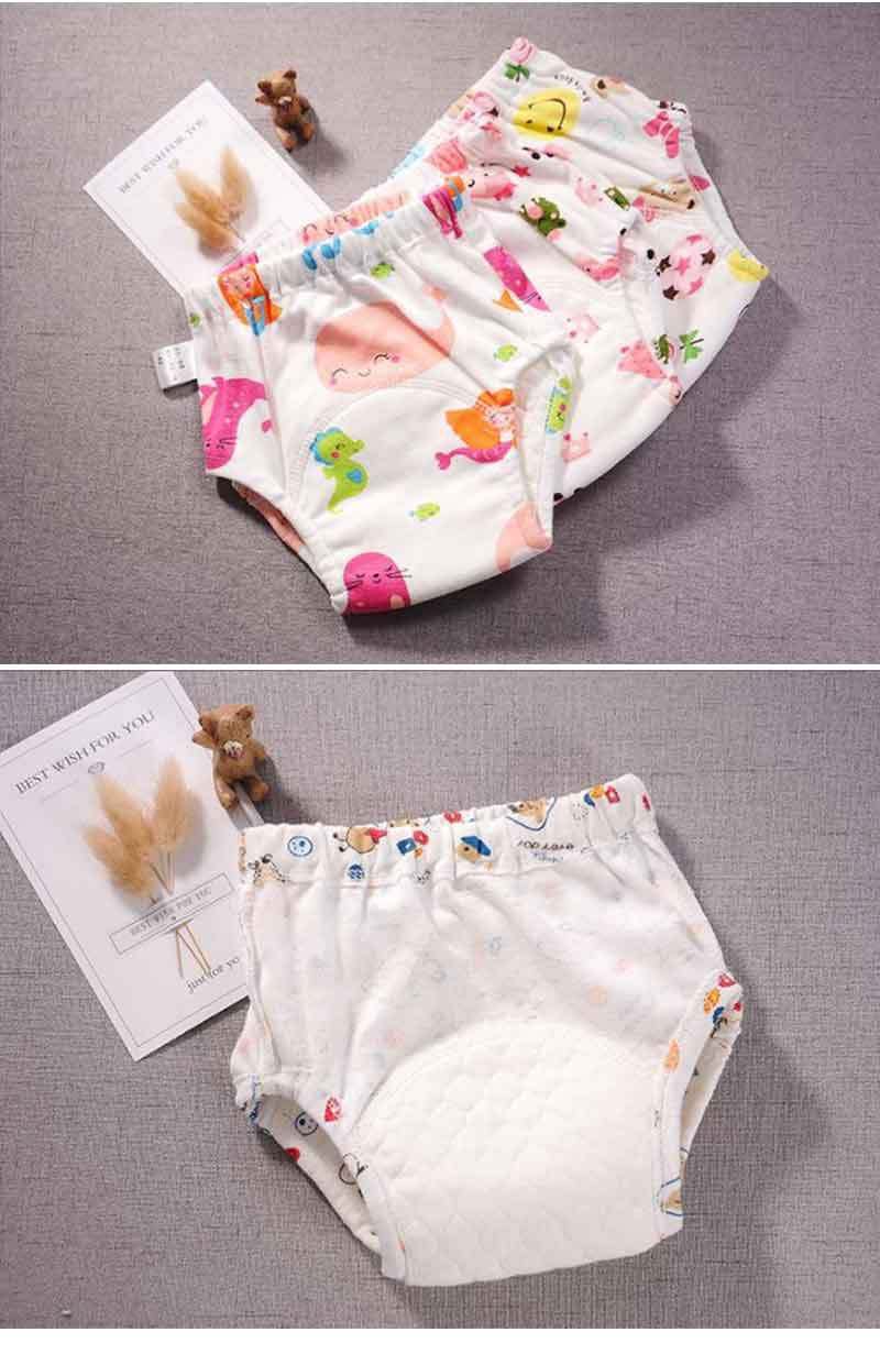 綿100% おねしょ ズボン 子ども 子供 学習トレーニングパンツ 生理パンツ の布おむ...