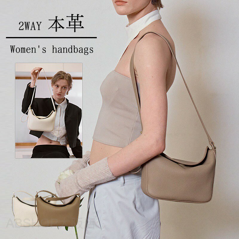 Rakuten - 本革 バッグ レディース 本革ハンドバッグ 大人 実用的 斜めがけ バック 巾着バッグ ショルダー ハンドバック 小さめ ミニバッグ くすみカラー 卒園 卒業 入園 入学 ショルダーバッグ プチプラ 高見え コンパクト 肩がけ