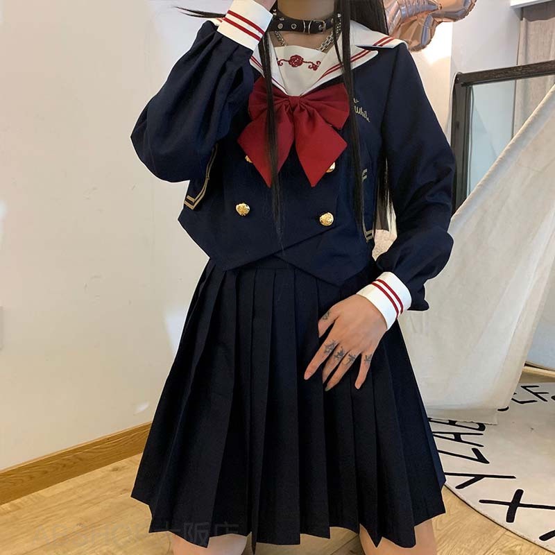 学生服 女子制服 セーラー服 JK制服 高校生 S〜XXLサイズ 女子 可愛い 学園祭 大人...