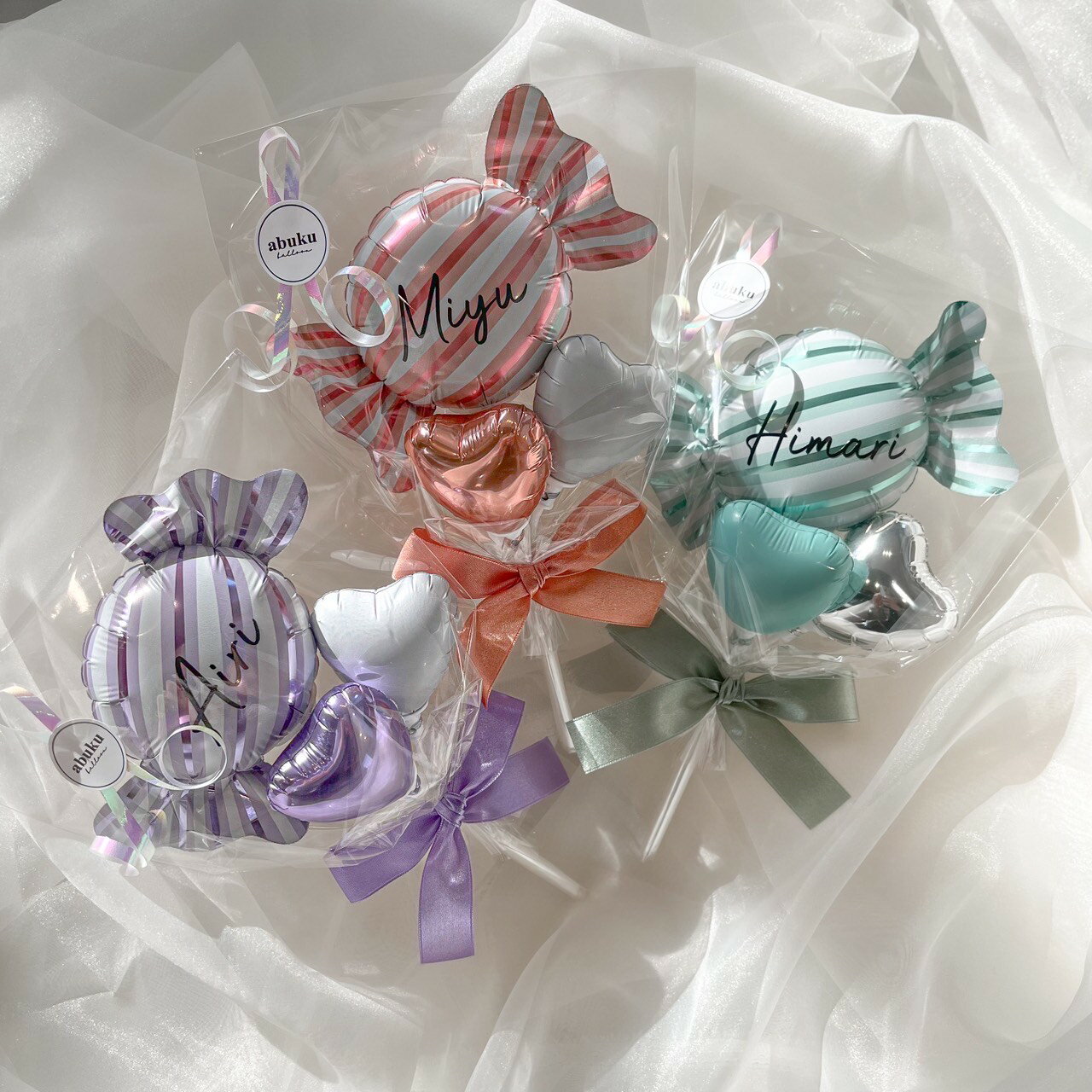 キャンディブーケ pastel candy bouquet卒業ギフト　卒園ギフト　お誕生日プチギフト　パステルカラー　オリジナルギフト