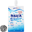 【カルピスウォーター】300g口栓付パウチ いつでも、どこでも飲める｢カルピス(R)｣ すっきり爽やかな味わい、 純水でおいしく作った｢カルピス(R)｣です。 乳酸菌と酵母、発酵という自然製法が生みだす甘ずっぱいおいしさは、日常をちょっと幸せにしてくれます。 原材料／果糖ぶどう糖液糖（国内製造）、脱脂粉乳、乳酸菌飲料／酸味料、香料、安定剤（大豆多糖類） 栄養成分(100gあたり)／エネルギー44kcal、たんぱく質0.3g、脂質0g、炭水化物11g、食塩相当量0.04g、リン10mg未満、カリウム約10mg、カルシウム約10mg