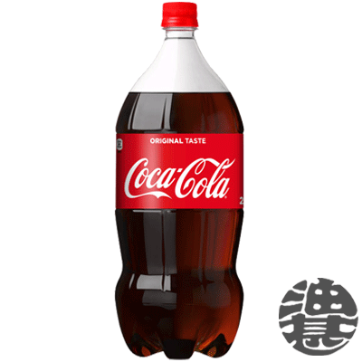 『送料無料！』（地域限定）コカコーラ　コカ・コーラ2Lペットボトル（6本入り1ケース）　赤　2000ml(賞味期限2024年8月25日頃)