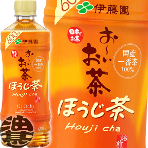 伊藤園 お〜いお茶 おーいお茶 ほうじ茶 600mlペットボトル(24本入り1ケース)焙じ茶 香ばしいほうじ茶※ご注文いただいてから4日〜14日の間に発送いたします。/uy/