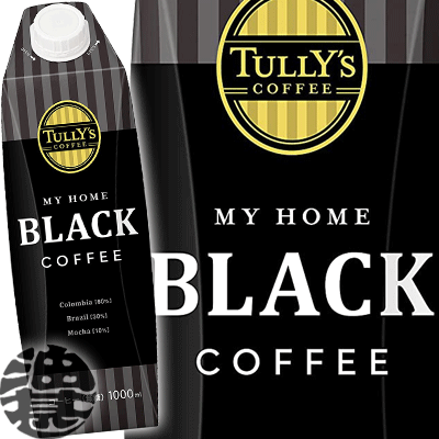 伊藤園 タリーズコーヒー マイホーム ブラック コーヒー 1L紙パック（6本入り1ケース）1000ml 屋根型キャップ付容器 TULLY’S COFFEE MY HOME BLACK COFFEE 無糖　タリーズブラック※2ケースまでしか同梱不可※ご注文確定後4日〜14日の発送予定。/uy/のサムネイル
