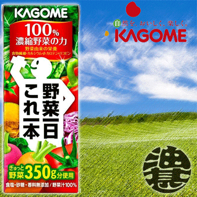 カゴメ野菜一日これ一本200ml