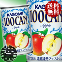 『3ケース送料無料!』(地域限定)カゴメ 100CAN アップル 160g缶×3ケース90本(30本入り1ケース)果汁100% アップルジュース りんごジュース...