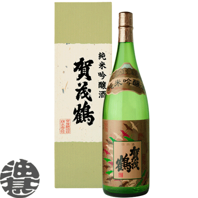 賀茂鶴 日本酒 『送料無料！』賀茂鶴 カモツル 純米吟醸酒 GP-A1 1.8L瓶（化粧箱入）【1800ml 清酒 日本酒 お歳暮 御歳暮 お年賀 御年賀 新年 正月 ギフト】（地域限定）【楽ギフ_包装】[qw][si]