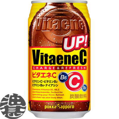 『送料無料！』（地域限定）ポッカサッポロ ビタエネC 350ml缶（24本入り1ケース）ビタミン 栄養補給 エナジードリンク※ご注文いただいてから4日〜14日の間に発送いたします。/ps/