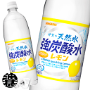 サンガリア 伊賀の天然水 強炭酸水レモン 1Lペットボトル 12本入り1ケース 1000ml 天然水スパークリング レモン ソーダ ※ご注文いただいてから3日〜14日の間に発送いたします sg 