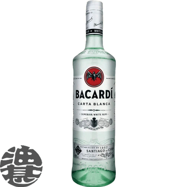 『2ケース送料無料！』（地域限定）サッポロ バカルディ BACARDI スペリオール ラム ホワイト 37.5% 350ml瓶×2ケース12本(1ケースは6本入り)【スピリッツ スペリオールラムホワイト】[qw][ypc]