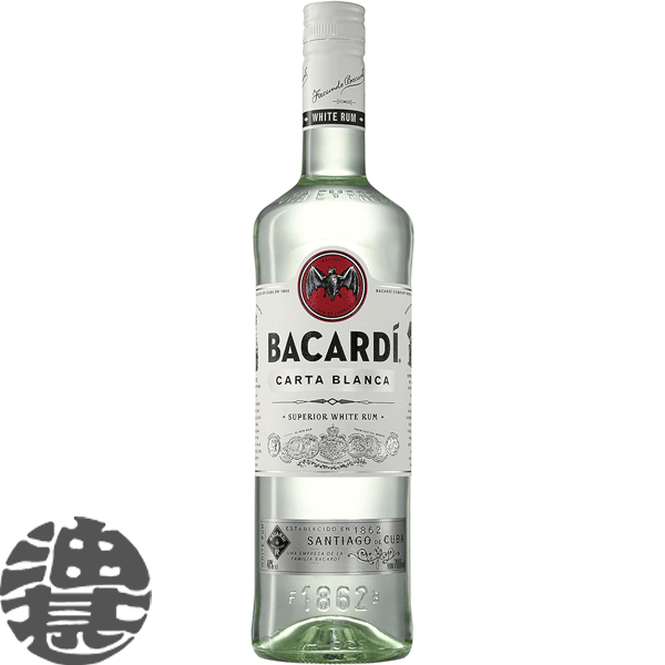 『2ケース送料無料！』（地域限定）サッポロ バカルディ BACARDI スペリオール ラム ホワイト 40% 750ml瓶×2ケース24本(1ケースは12本入り)【スピリッツ スペリオールラムホワイト】[qw][ypc]